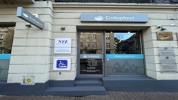 Sklep medyczny Coloplast<br/>w Katowicach